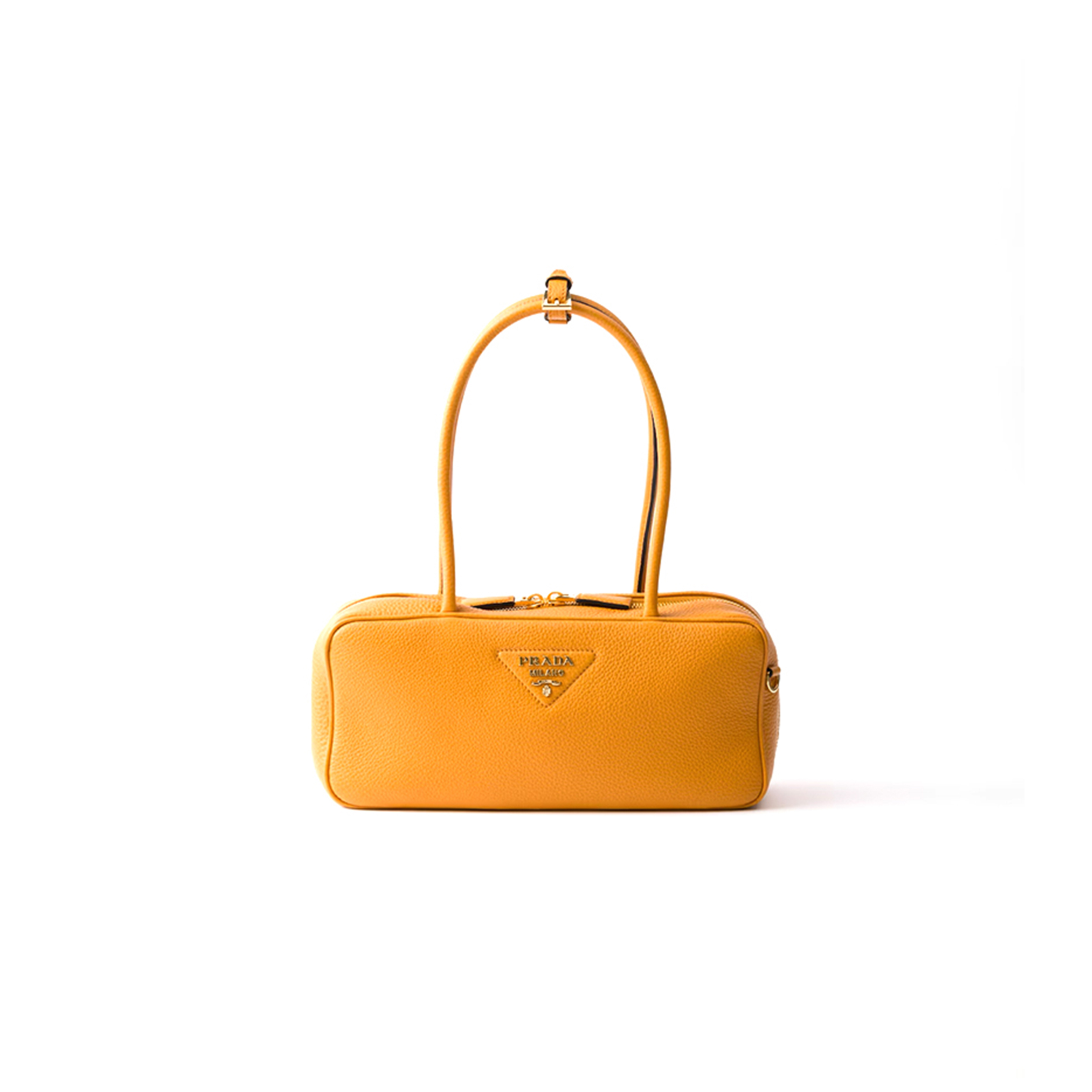 PRADA MEDIUM LEATHER TOP-HANDLE BAG 1BB126 (28*13*8cm)